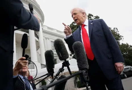 Ex-President Trump Clashes Down Under Journalist, Verifies Talks with Albanese